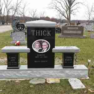 Thick Monument Bench