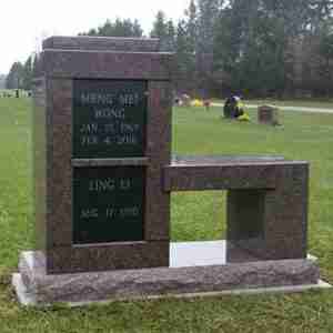 Meng Li Cremation Bench